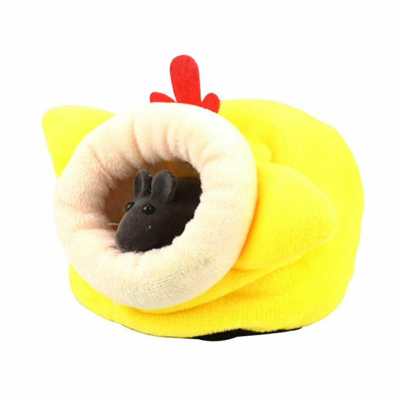 Soft warm Hamster House Guinea Pig Squirrel Rat Sleepping Bed for small animal