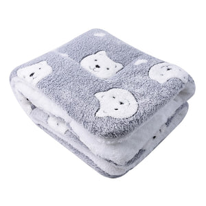 Dog Bed Cat Mat Thickened Warm Sleeping Rug for pet