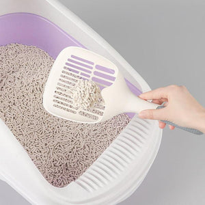 Cat Litter Scoop PVC Plastic Durable Shovel for pet