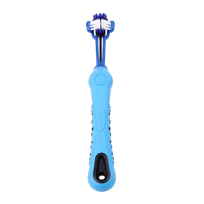 Three Sided Dog Toothbrush Cleaning Mouth for pet