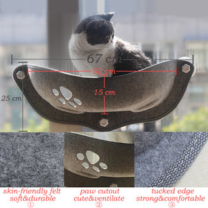 Cat Window Hammock With Strong Suction Cups Hanging Sleeping Bed Seat for pet