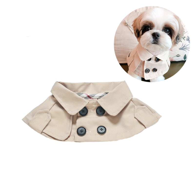 British Buttons Dog Clothes Cloak Costume for pet