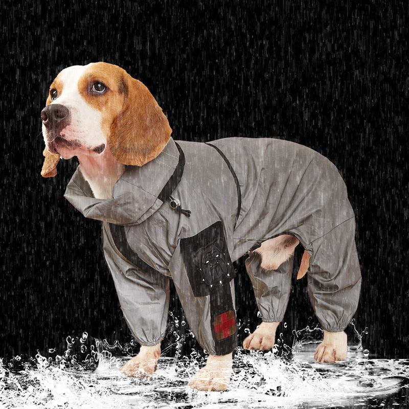 Outdoor Dog Waterproof Raincoat Jumpsuit Clothes for pet