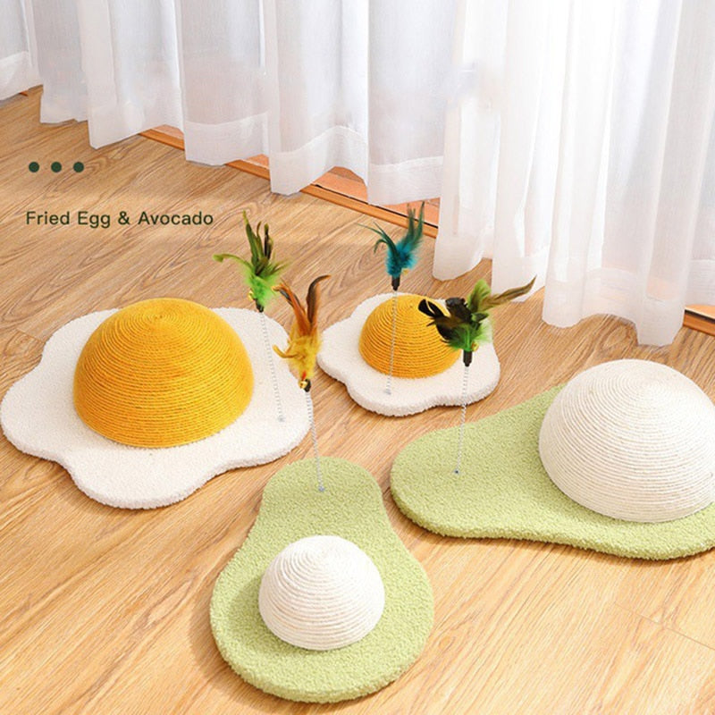 Cat Scratching Post Egg shape for Pet