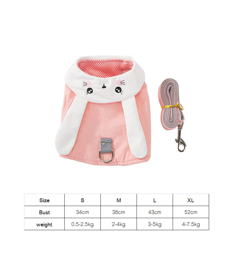 Dog Harness Soft Gentle Double Padded Walking Mesh Vest for pet