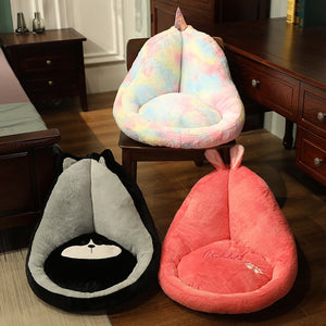 Multifunction Plush Dog Cat Cushion Bed Soft Pillow for pet