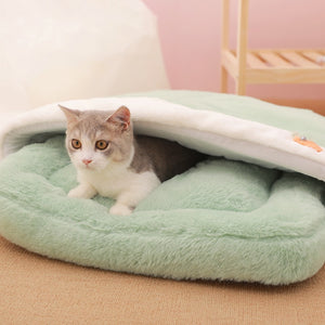 Cat Dog Sleeping Warm Bed Bag Comfortable Mat House for pet
