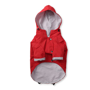 S ~ 5XL Dog Raincoat Windproof Rainproof Hoodies Jacket Clothes for pet