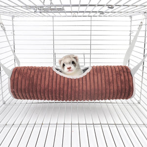 Hamster Tunnel Hammock Sugar Glider Tube Rat Ferret for small pet