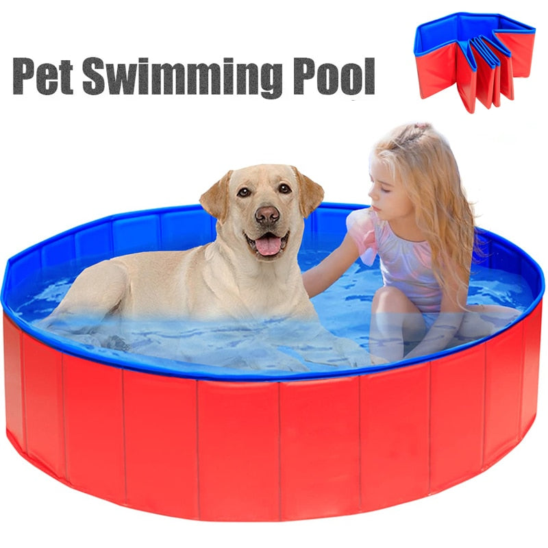 Dog Swimming Pool Foldable Bathtub for pet