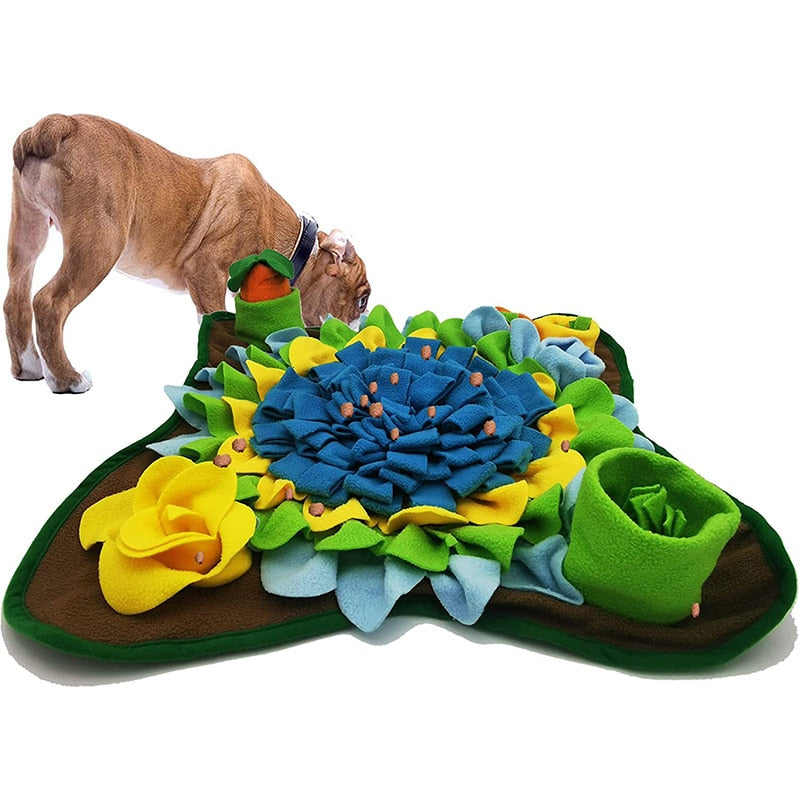 Dog Snuffle Mat Training Blanket Nose Work Toy for pet