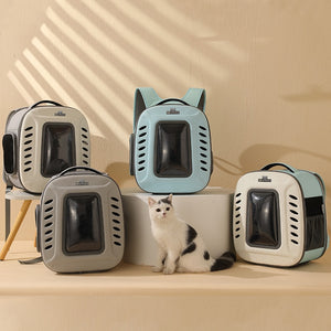 Cat Dog Carrier Backpack Breathable Travel Kennel for small pet