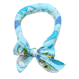 Summer Dog Cooling Ice Scarf Towel Collar Adjustable for pet