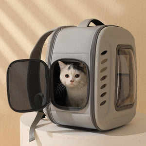 Cat Dog Carrier Backpack Breathable Travel Kennel for pet