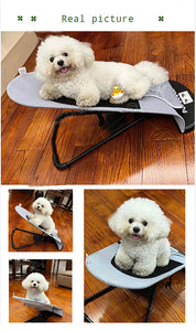 Dog Cat Rocking Chair Recliner Portable Puppy Comfort Nest Bed for pet