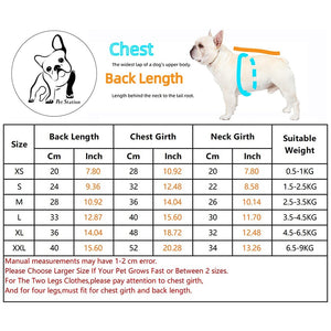 Dog Clothes Cotton Vest for pet