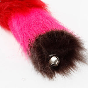 30cm False Mouse Cat Long Tail Mice with Bell Sound Feather Toy for pet
