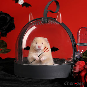 Cute Hamster Guinea Pig Devil Traveling Cage for small pet