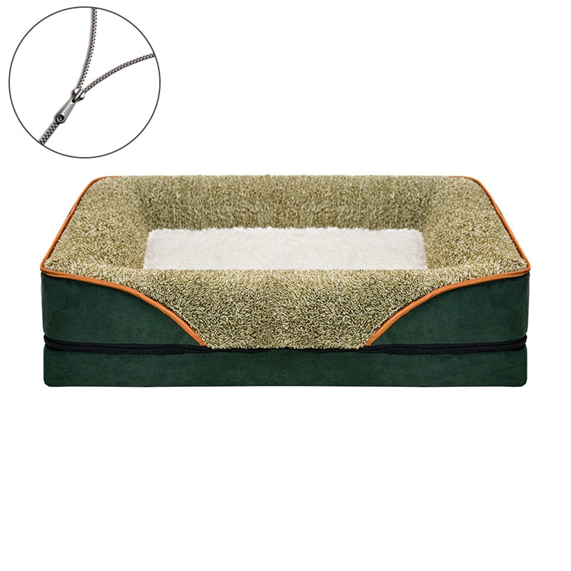 Zipper Dog Mat Sofa Warm Bed for pet