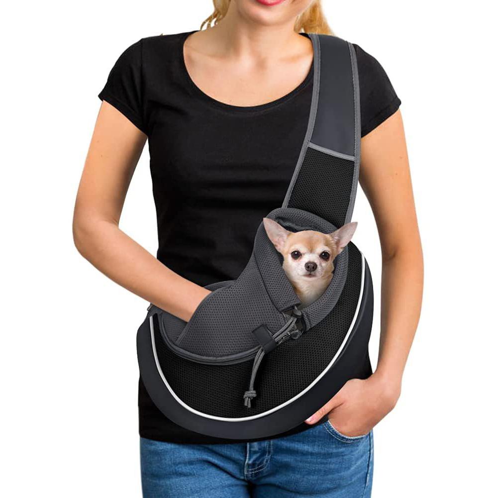 Dog Sling Carrier Portable Hands Free Shoulder Bag for pet