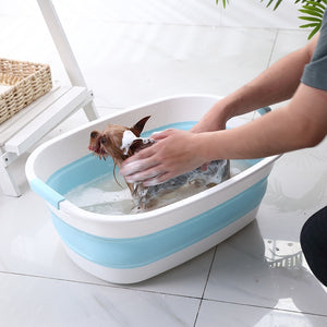 Dog Cat Bathtub Puppy Bathing Basin Foldable Pool for pet