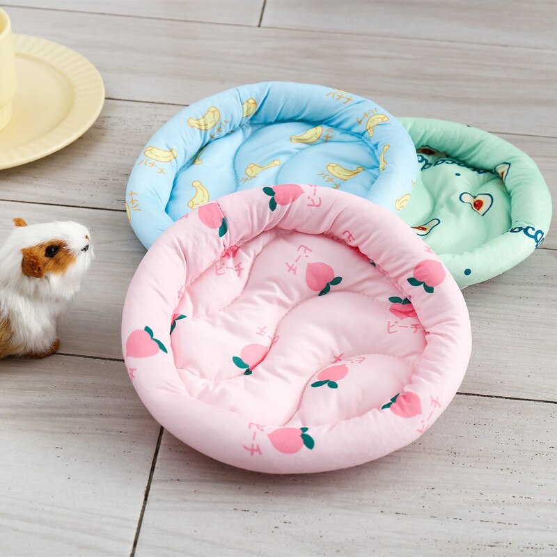 Hamster Soft Plush Guinea Pig Bed Cushion Mat for Squirrel Hedgehog Rabbit for small pet