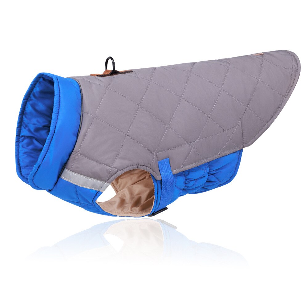 Reflective Vest Waterproof Clothes Warm Large Dog Coat Jacket for pet