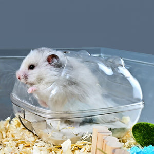 Hamster Bathroom Mouse Gerbille Toilet Cage Box Bath Sand for pet