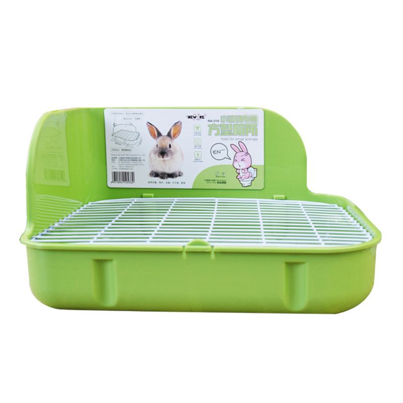 Small Pets Rabbit Totoro Guinea Pig Marten Toilet Square Litter Box for pet