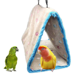 Bird Parrot Hanging Soft Hammock Nest House Perch for small pet