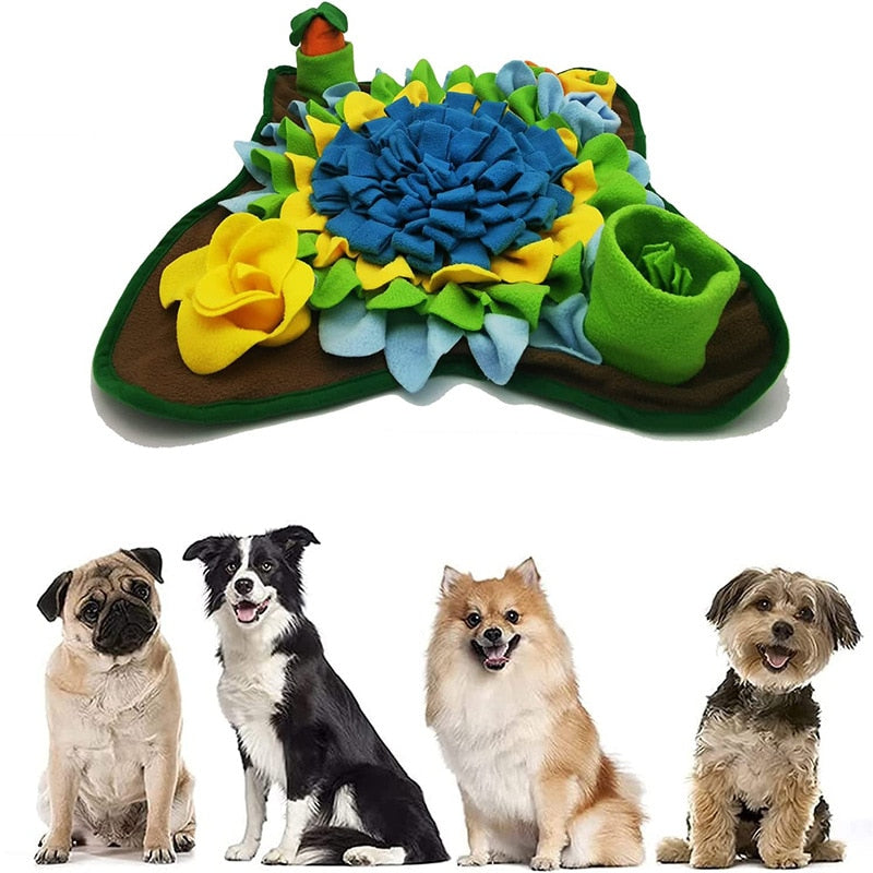 Dog Snuffle Mat Training Blanket Nose Work Toy for pet