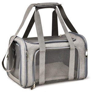 Soft Transport Foldable bag 4 Open Doors Ventilate Travel for pet