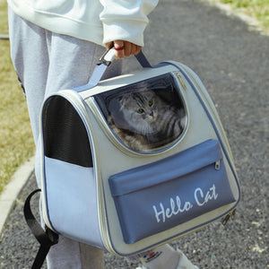 Cat Carrier Bag Breathable Travel Kennel for small pet