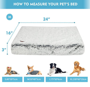 Dog Long Plush Bed Soft Fleece Blanket for pet