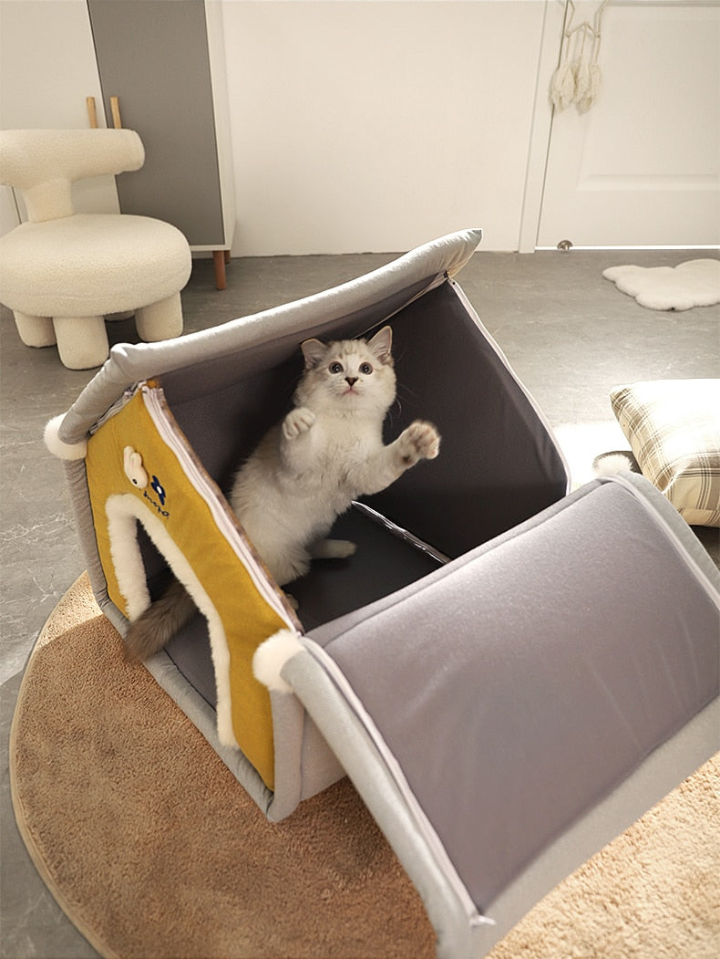 Cat Dog Kennel Winter House Tent for pet