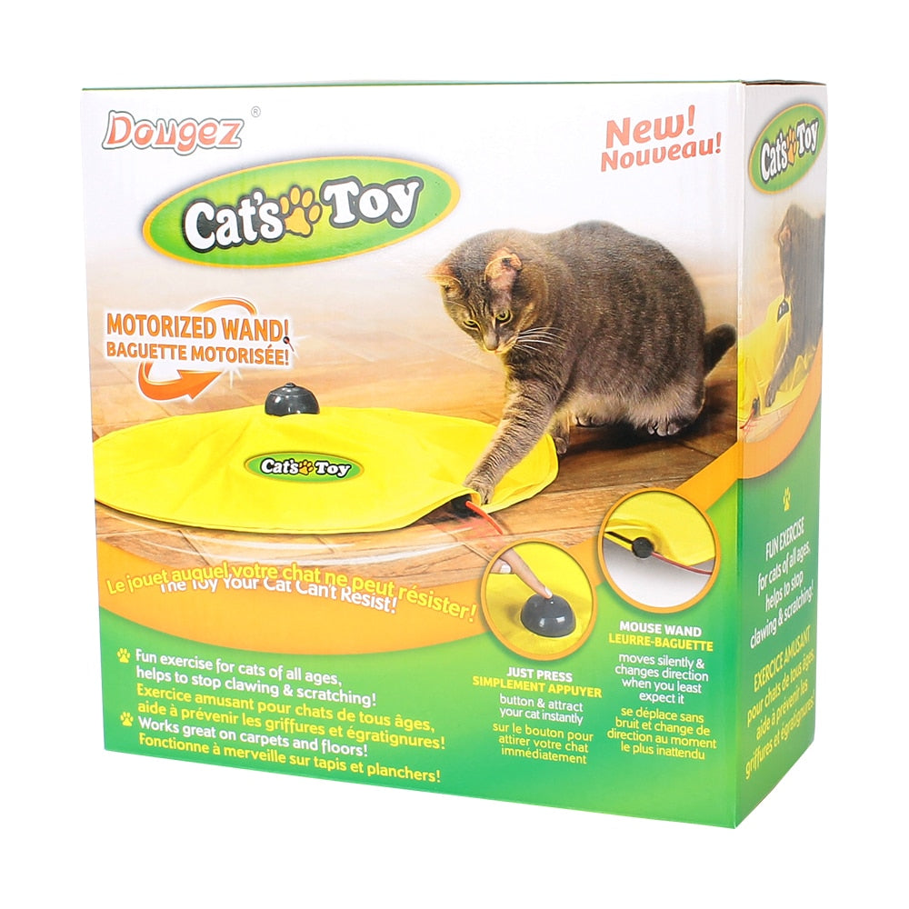 Electric Cat Motion Undercover Mouse Moving Automatic Interactive for pet