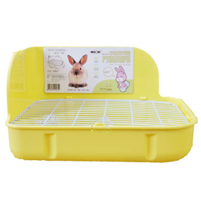 Small Pets Rabbit Totoro Guinea Pig Marten Toilet Square Litter Box for pet