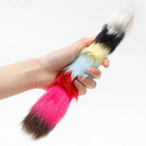 30cm False Mouse Cat Long Tail Mice with Bell Sound Toy for pet