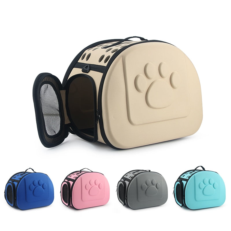 Portable Dog Cat Carrier Bag Foldable Shoulder Bag for pet