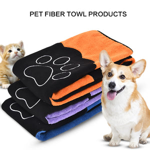 Drying Towel Ultra-absorbent Dog Bath Microfiber for pet