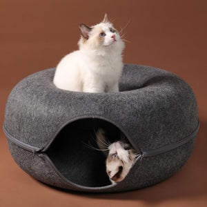 Cat Tunnel Interactive Play Bed House for pet