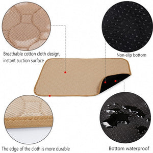 Dog Washable Diaper mat Three-layer Waterproof Reusable Training Seat Cover for pet