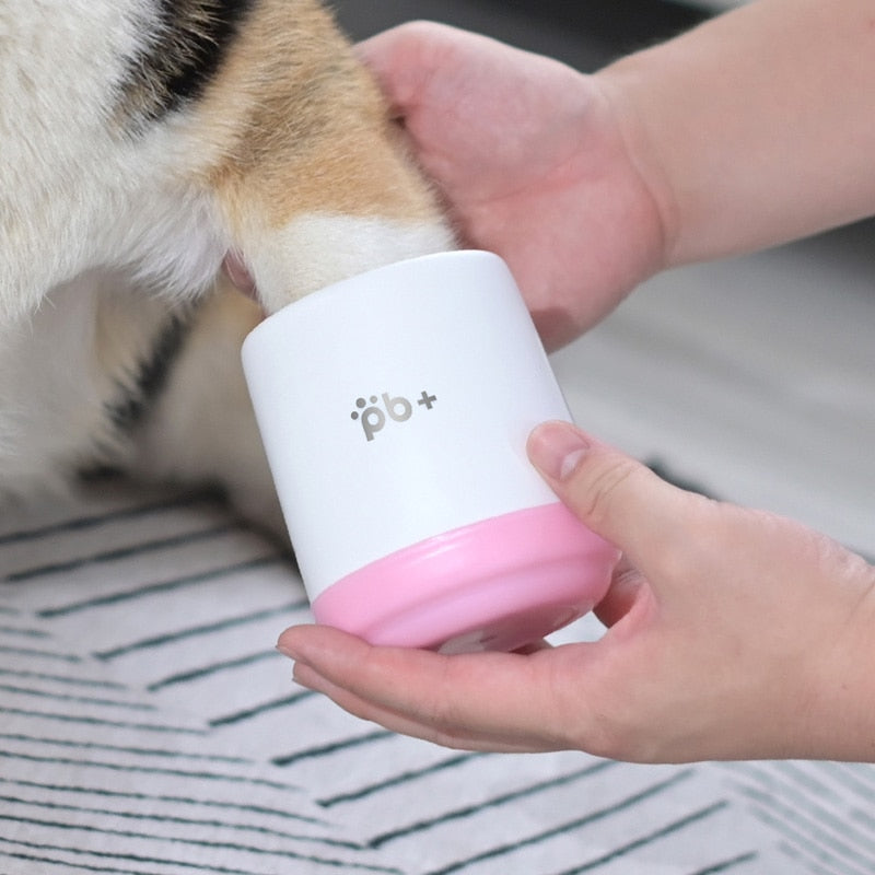 Dog Paw Cleaner Cup Portable Foot Quick Silicone Brush for pet