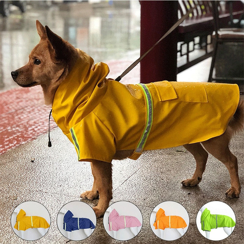 Dog Raincoats Waterproof Jacket