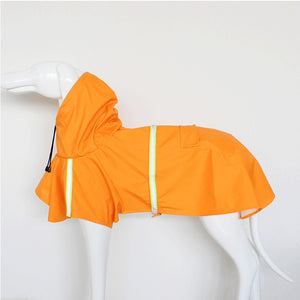 Large size Dog Raincoats Waterproof Jacket Clothes S~5XL for Pet
