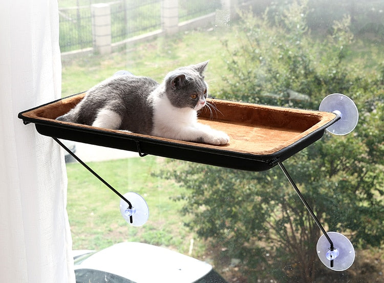 Cat Hammock Bed Window Mounted mat Hanging Seat for pet