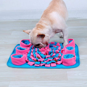 Dog Interactive Treat Puzzle Game Toy Snuffle Mat for pet