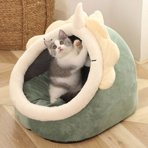 Cat Cushion House with Soft Washable fabric for pet