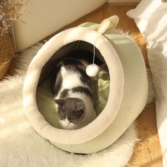 Cat Cushion House with Soft Washable fabric for pet