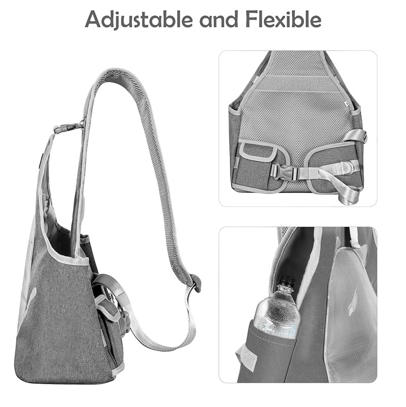 Travel Carrier for Small Dogs Front Pocket Belt Carrying bag for pet